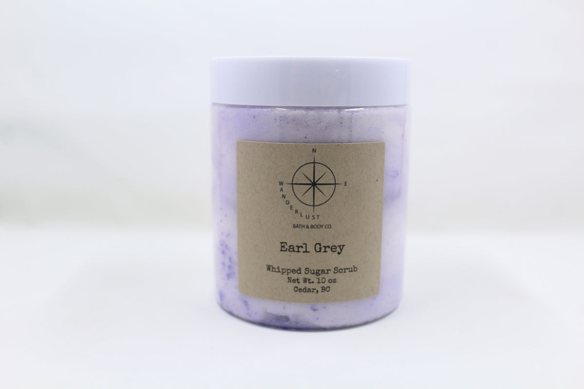 Earl Grey Whipped Sugar Scrub