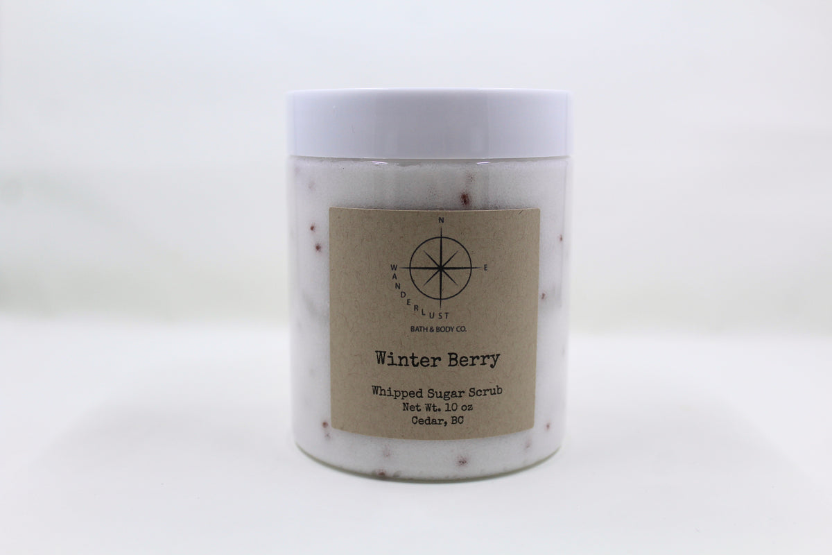 Winter Berry Whipped Sugar Scrub