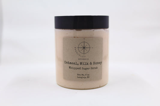 Oatmeal Milk & Honey Whipped Sugar Scrub