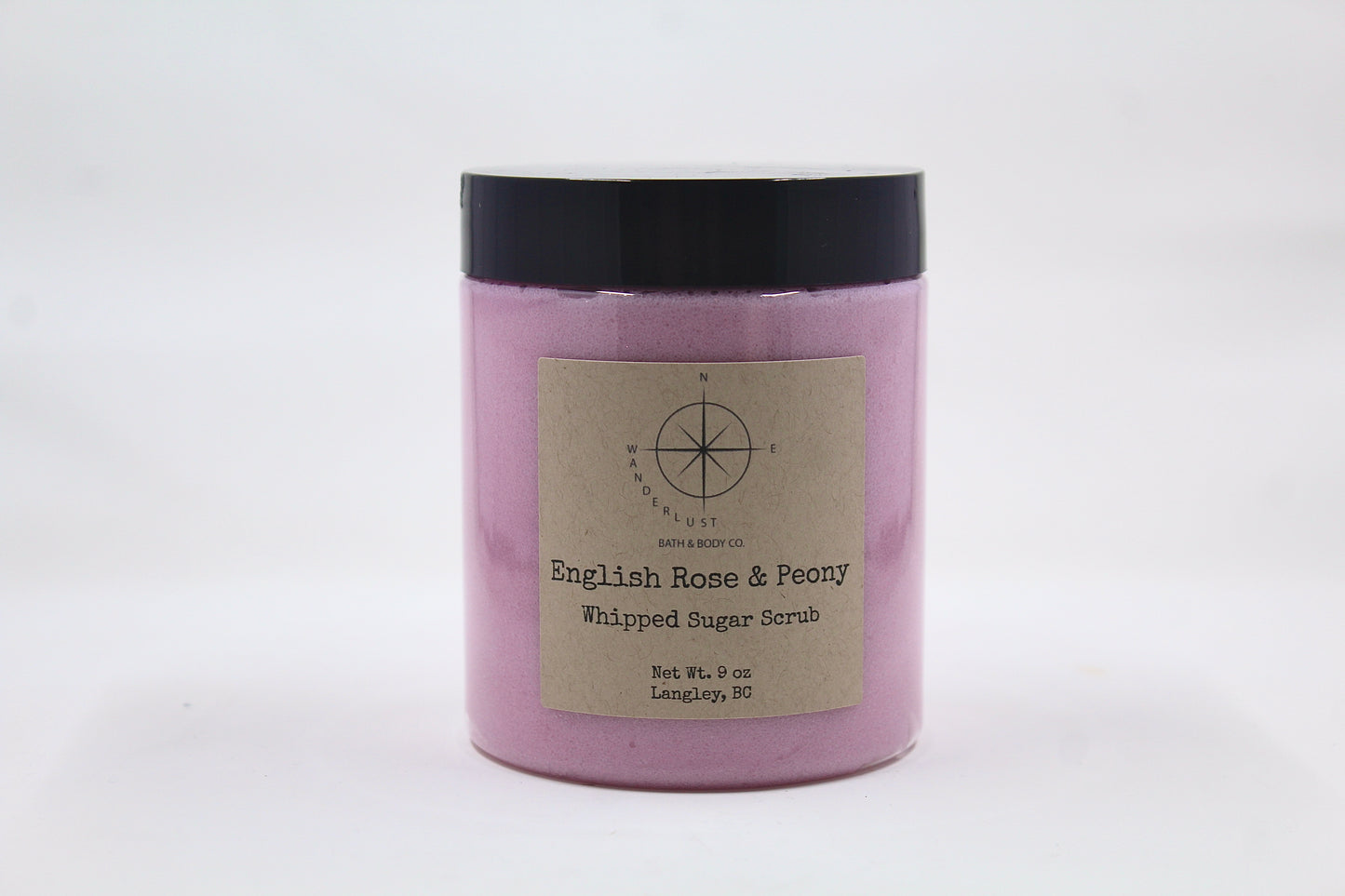 English Rose & Peony Whipped Sugar Scrub