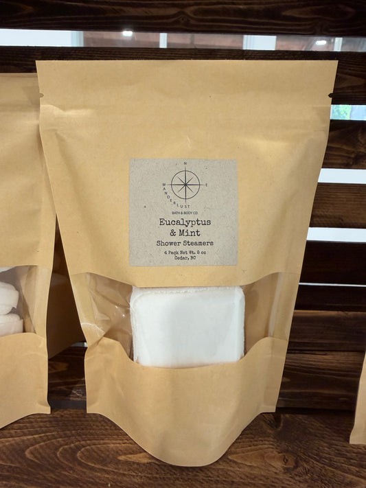 Shower Steamers 4pk-  Eucalyptus & Mint