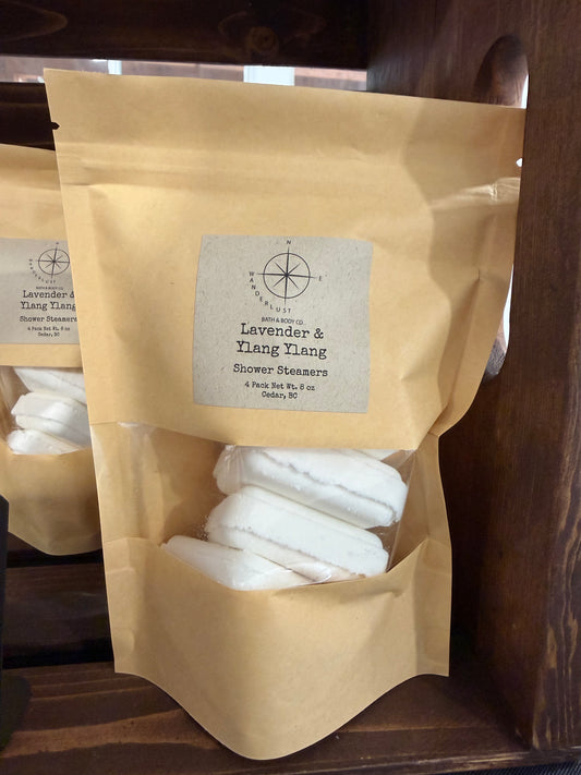 Shower Steamers 4pk- Lavender & Ylang Ylang